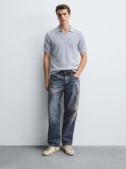 TEXTURED POLO
