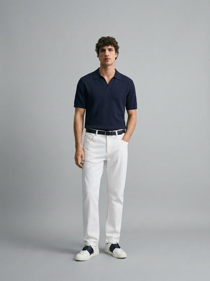 TEXTURED POLO